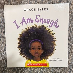 Scholastic's I Am Enough - Purple and Yellow Cover